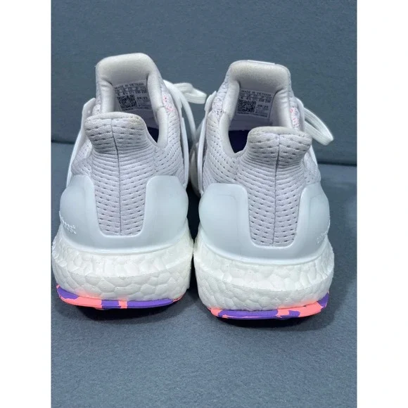 Adidas Ultraboost DNA 5.0 White Multi Color Running Shoes FV488C Women's 6 - Picture 6 of 6